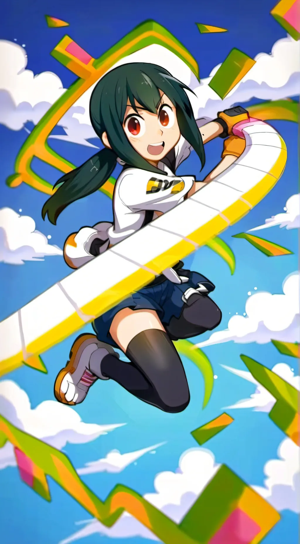 ai character: tsu twin background
