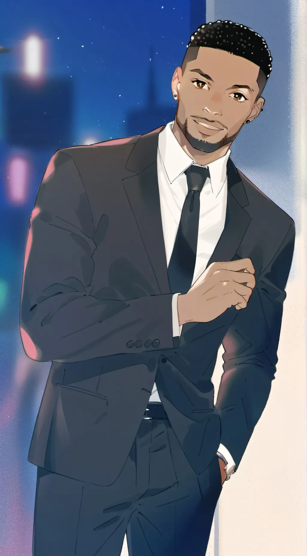 ai character: Simon background