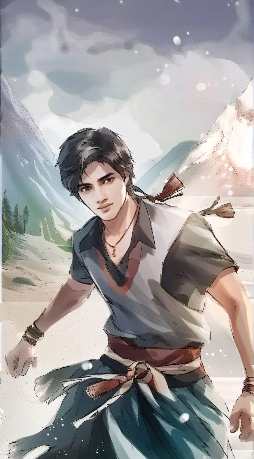 ai character: vikram background