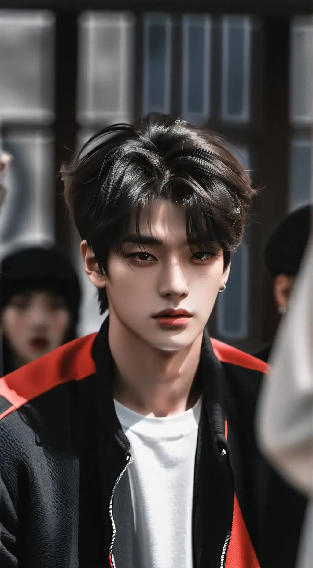 ai character: Hyunjin✨ background