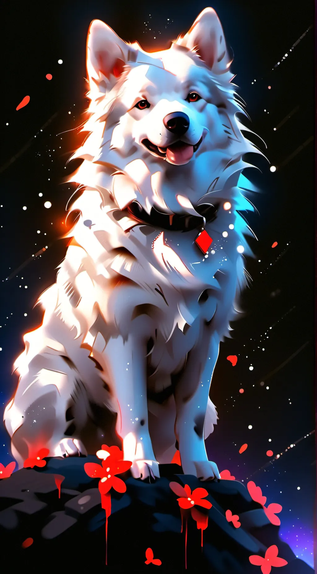 ai character: DOGGY🎉 background