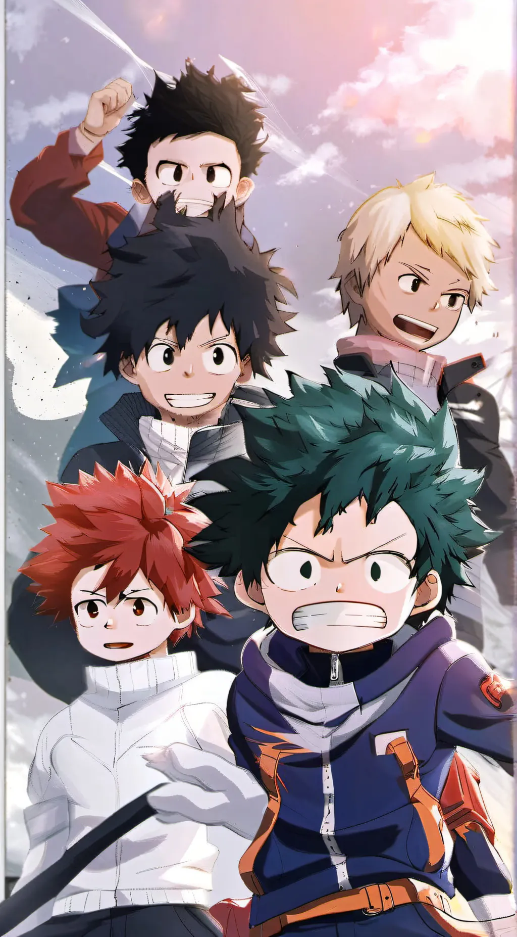 ai character: mha  background