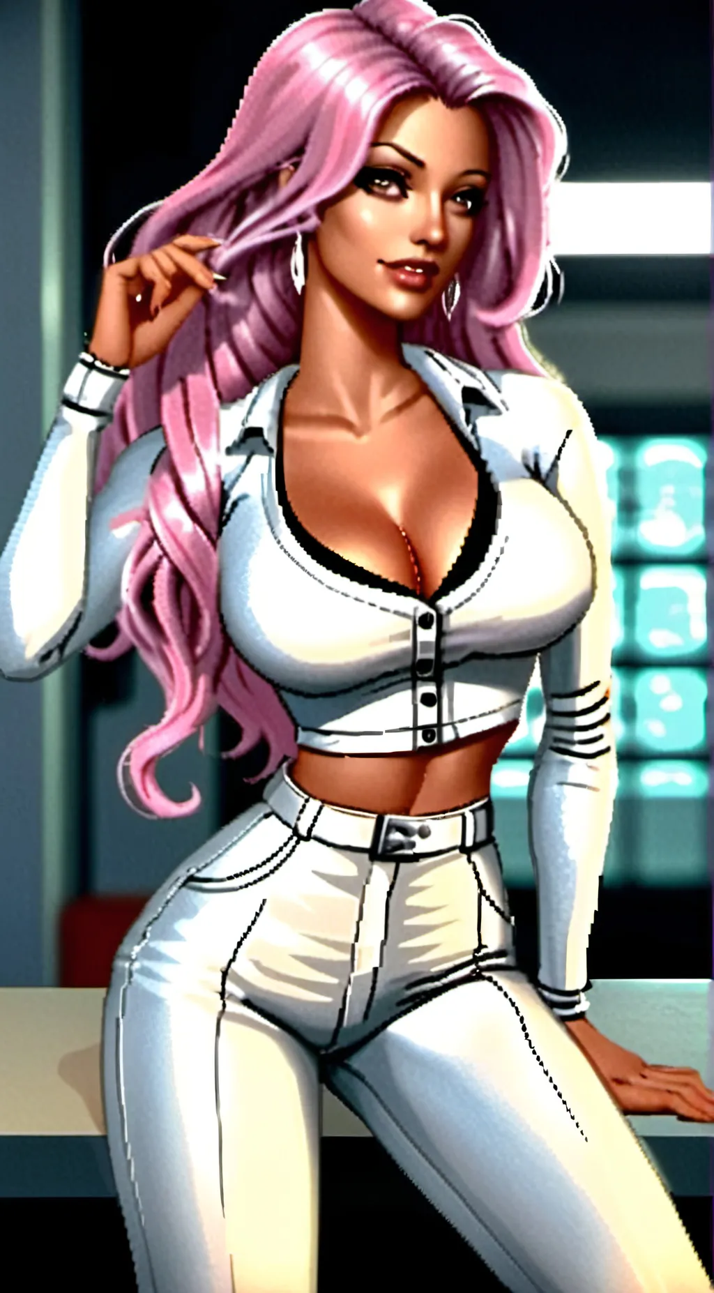 ai character: Ava background
