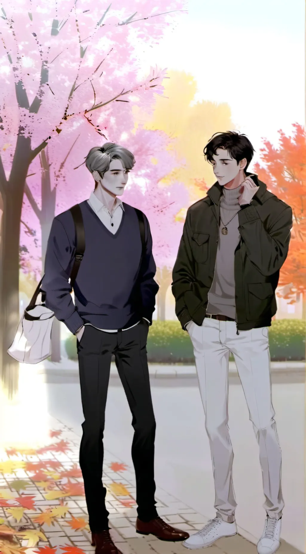 ai character: Andrew and Francis background