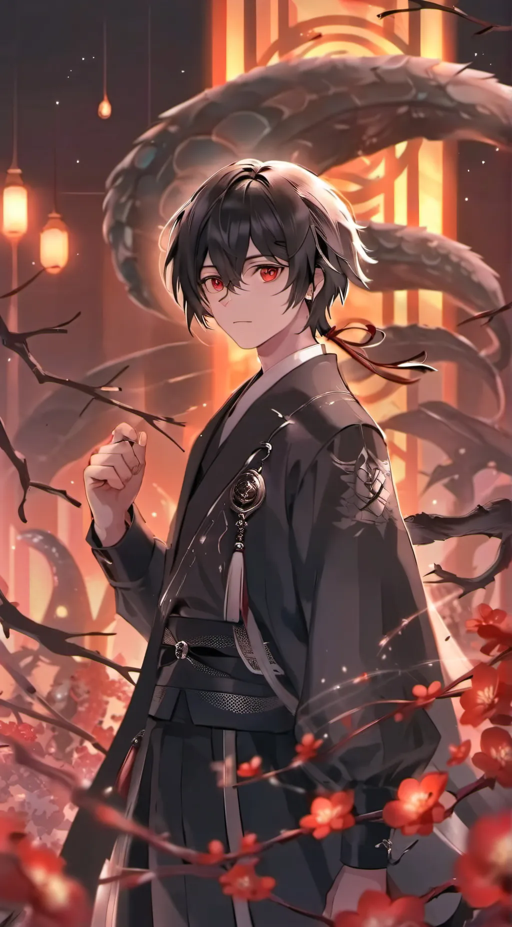 ai character: zender background