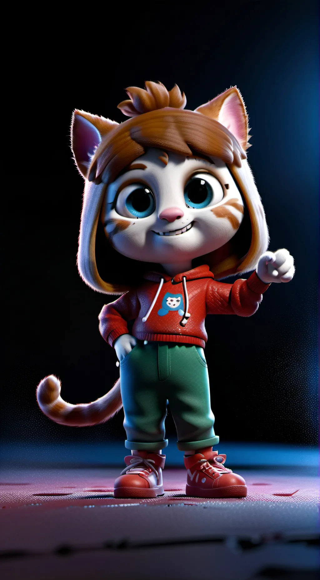 ai character: Angela background