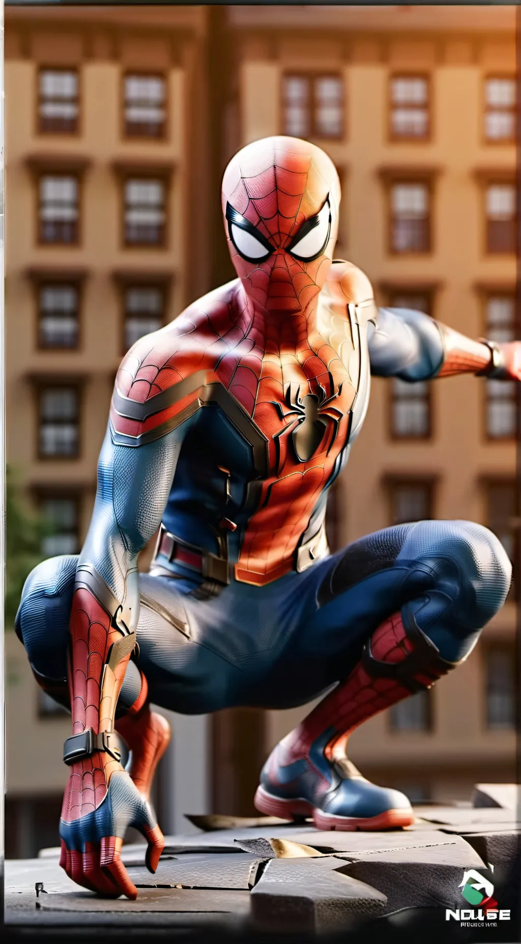 ai character: Spider-Man background