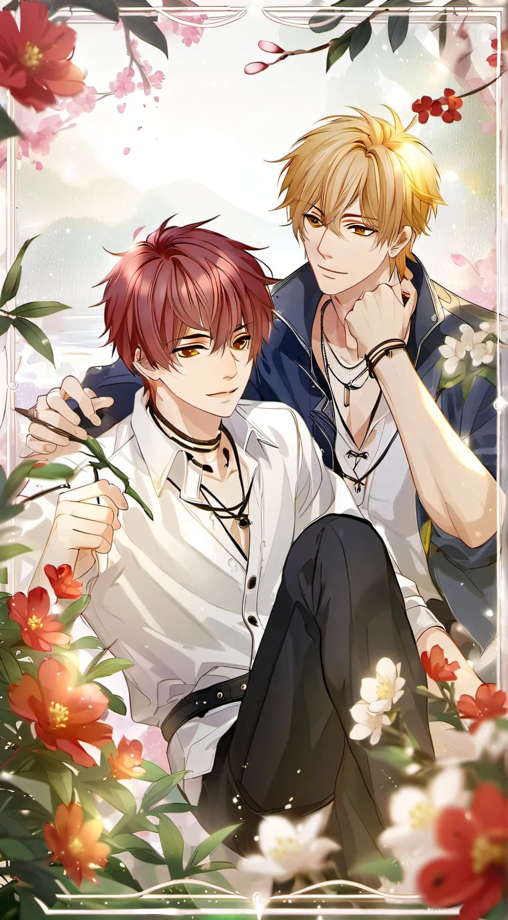ai character: Two kind brother's background
