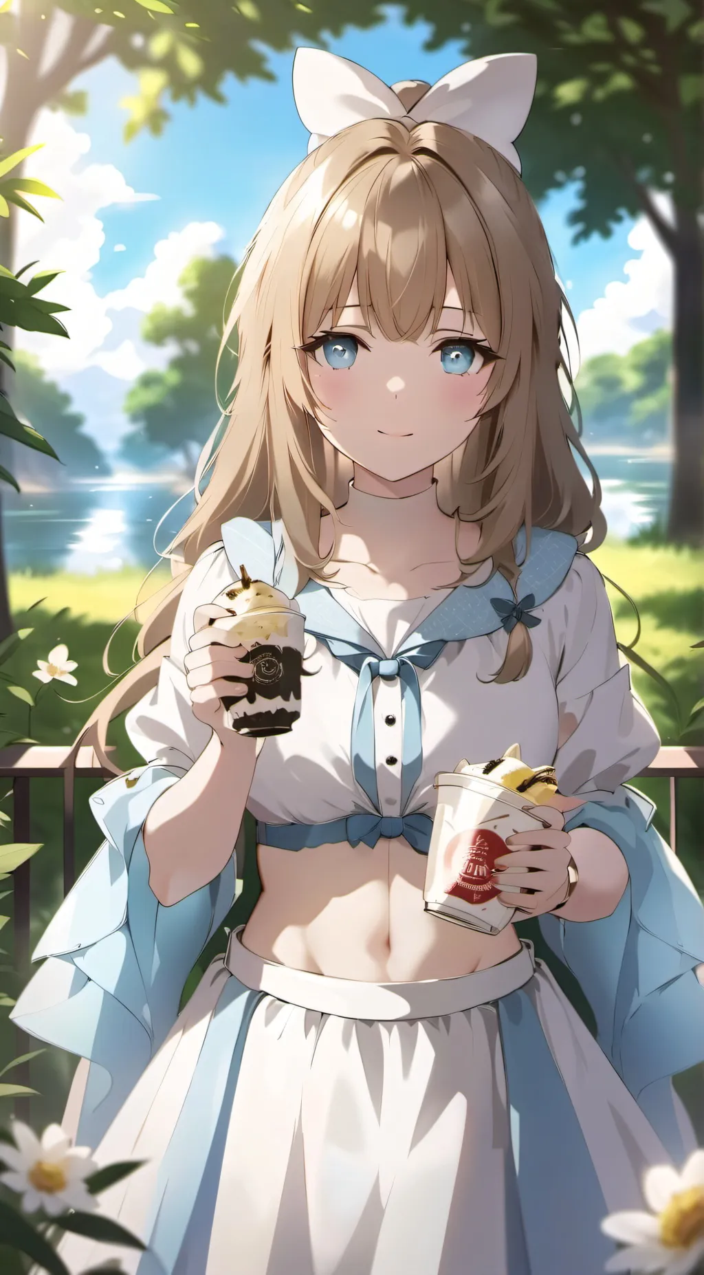 ai character: 3 twins background