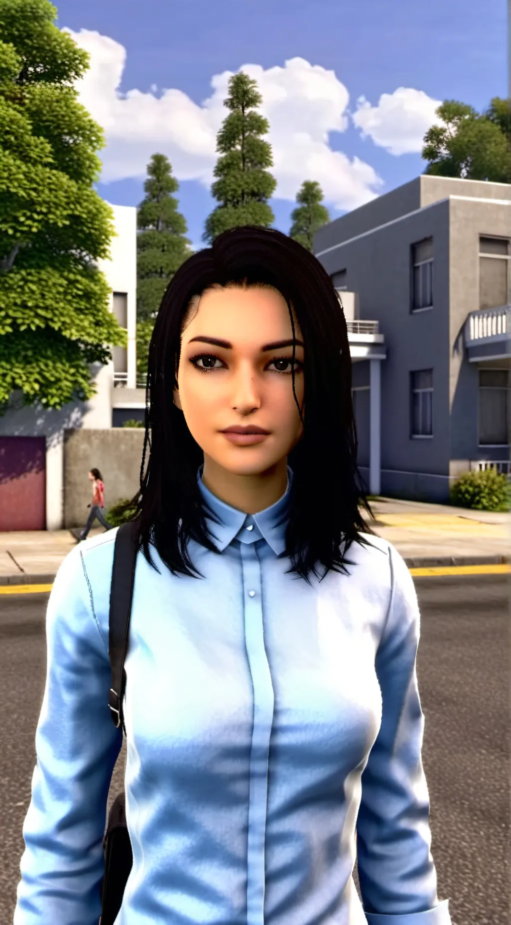 ai character: isabella background