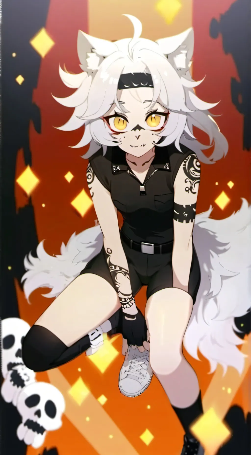 ai character: Rachel shon background