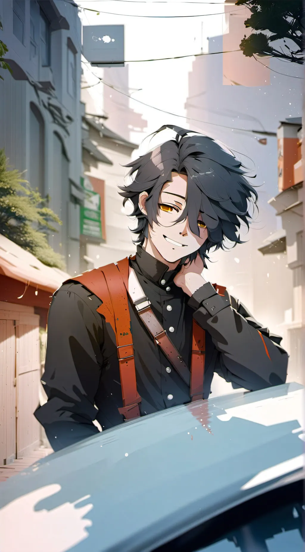 ai character: keton background