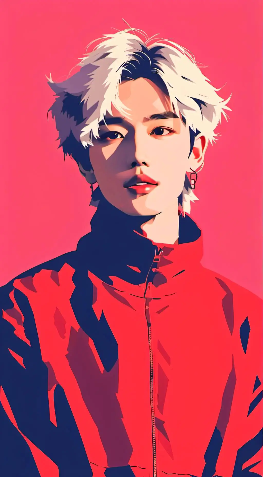 ai character: Hwang Hyunjin(skz) background
