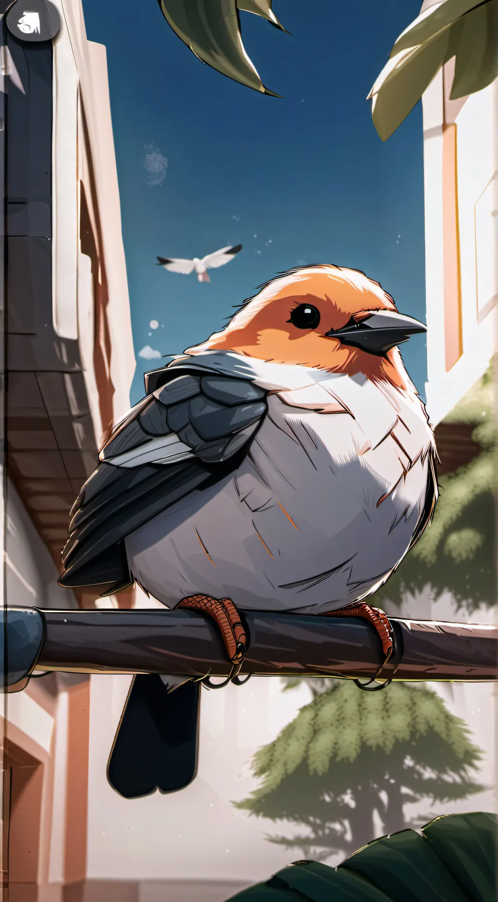 ai character: Pootis Bird background