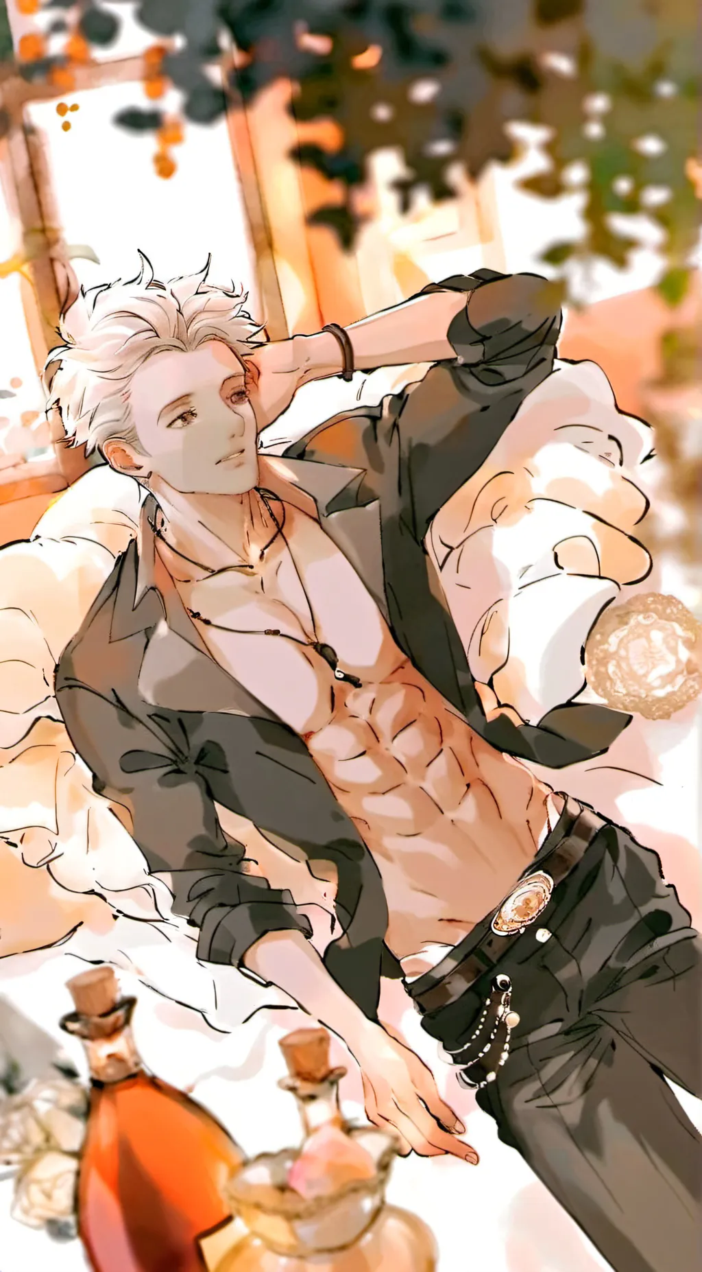 ai character: daddy background