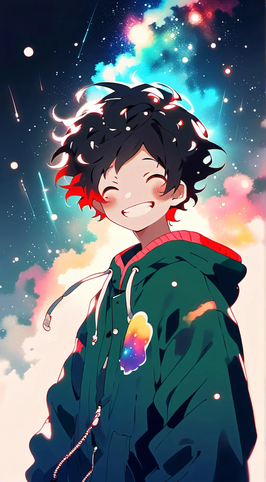 ai character: Deku background
