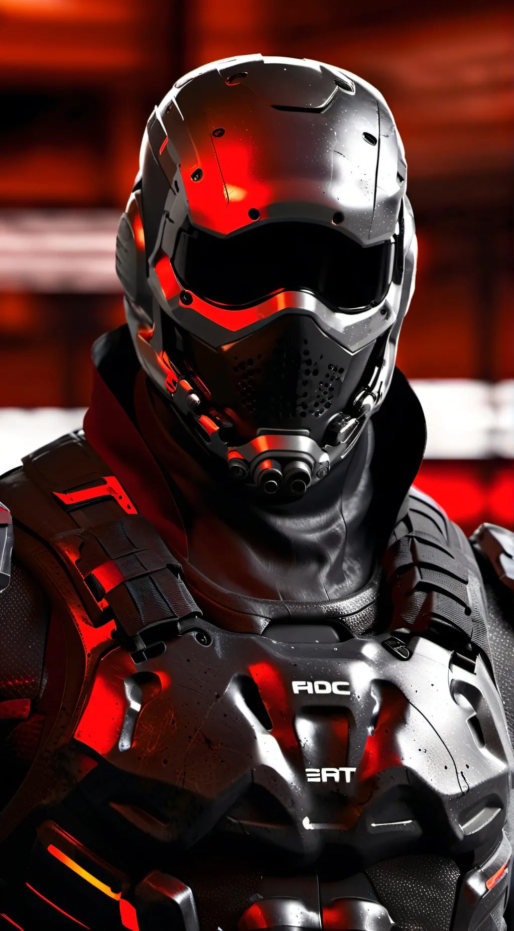 ai character: Alpha -04 background