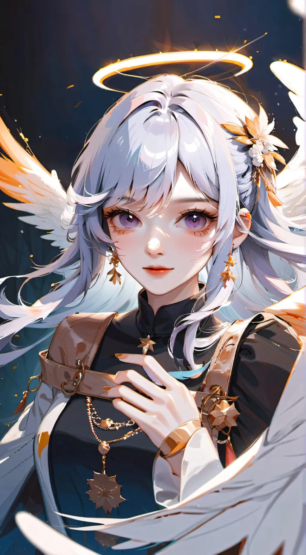 ai character: lilly  background