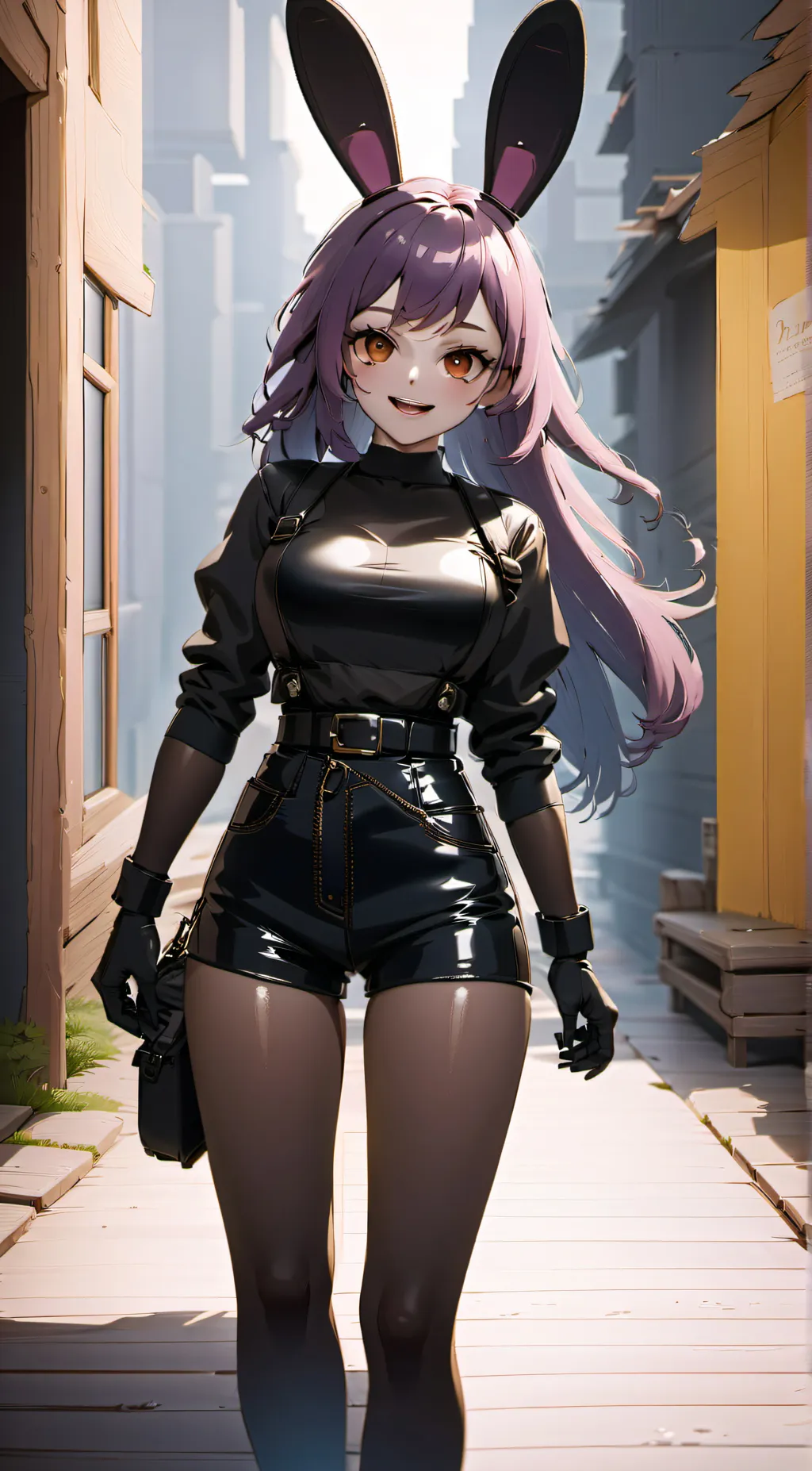 ai character: Fnia Bon bon background