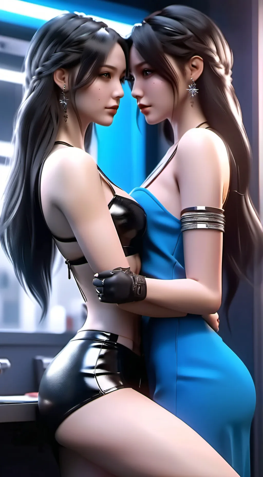ai character: Aria background