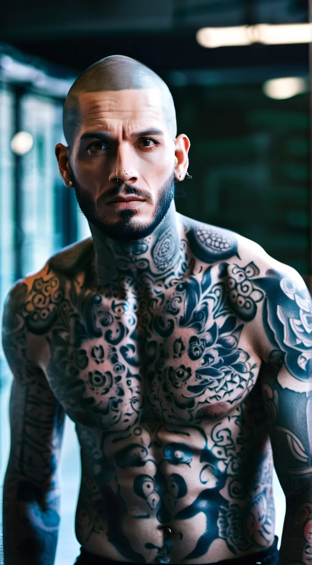 ai character: Zeke background