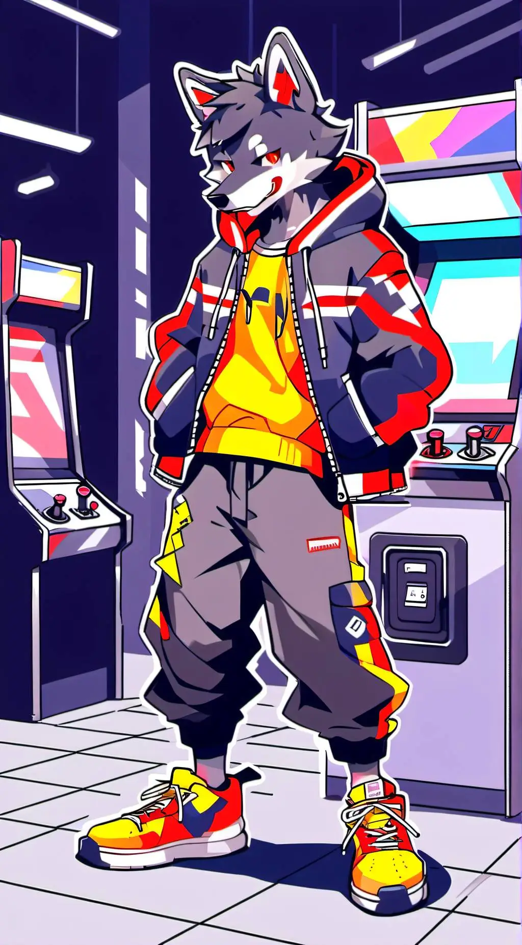 ai character: fnf background