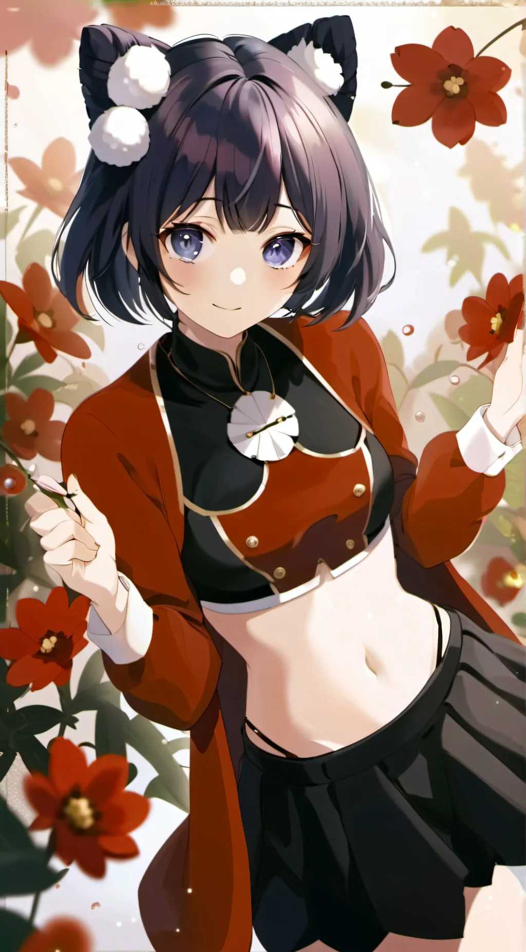 ai character: Ruka chan  background