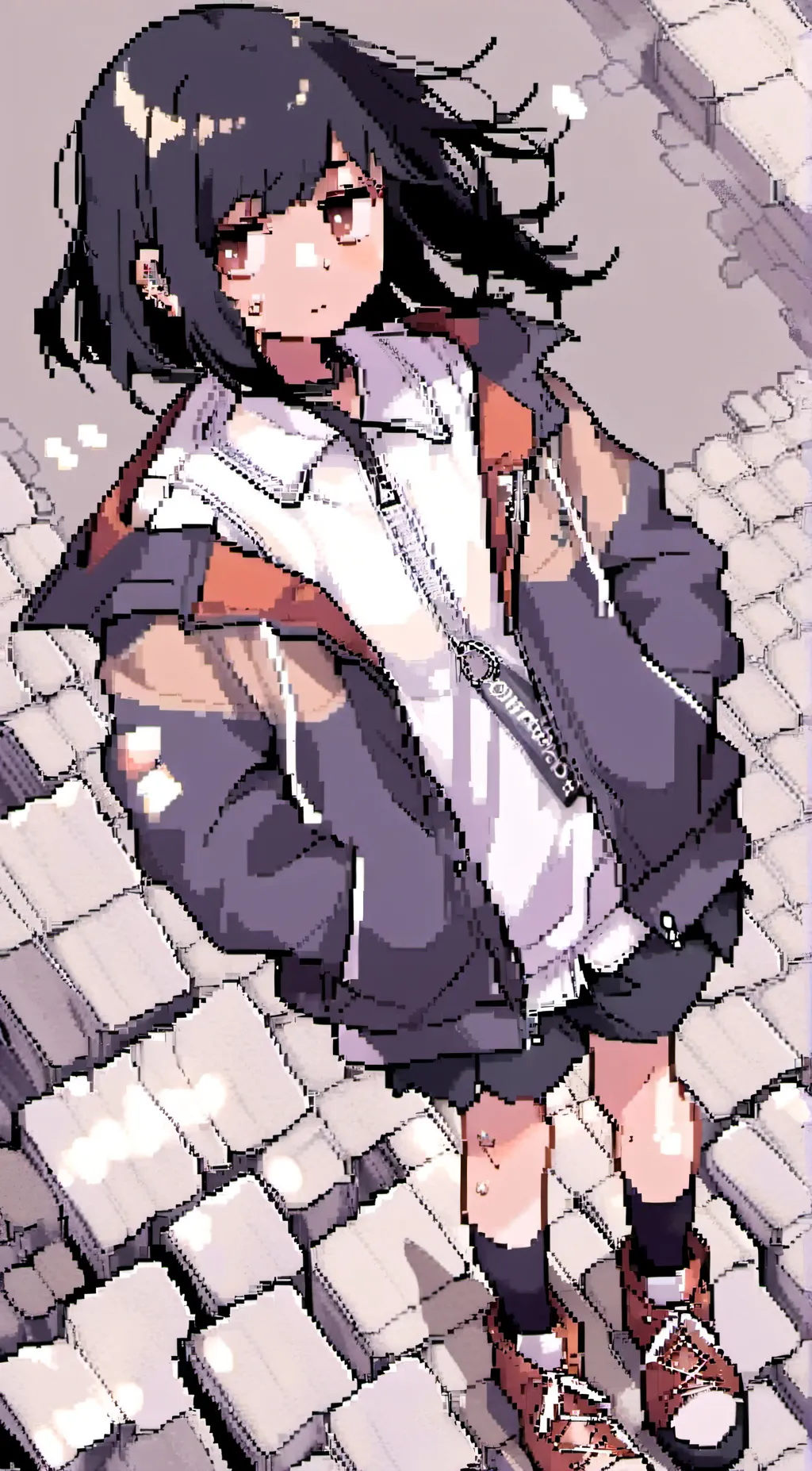 ai character: Luna Henderso  background
