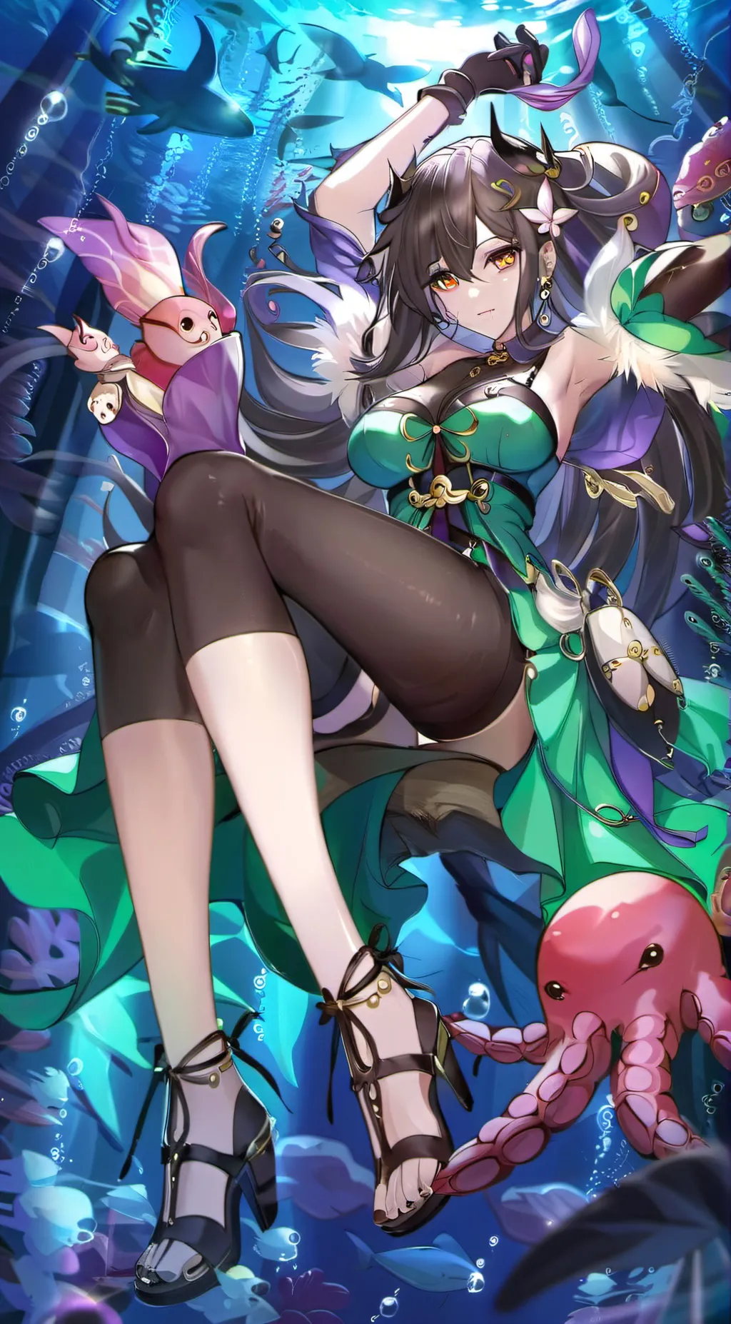 ai character: Laya background