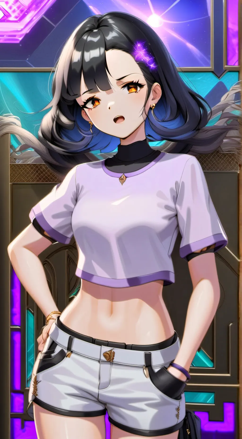 ai character: Syuen (NIKKE) background