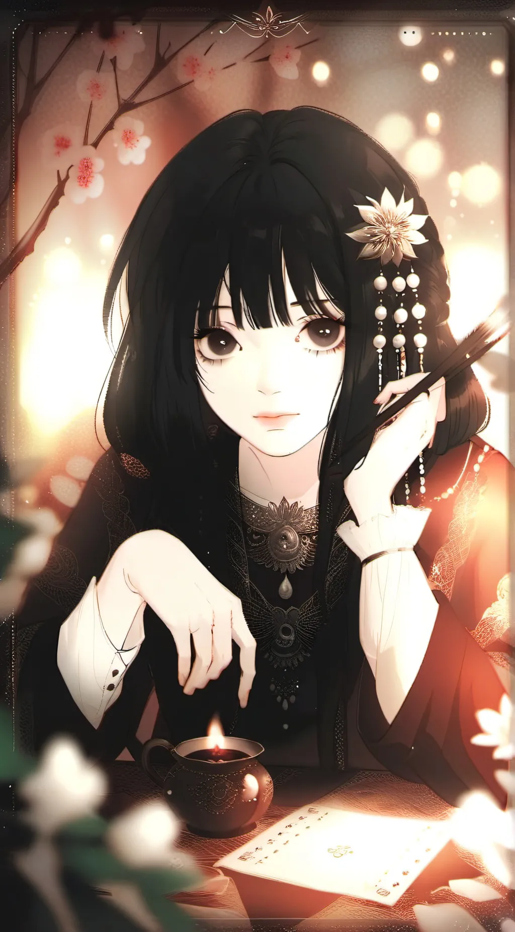 ai character: Mia background
