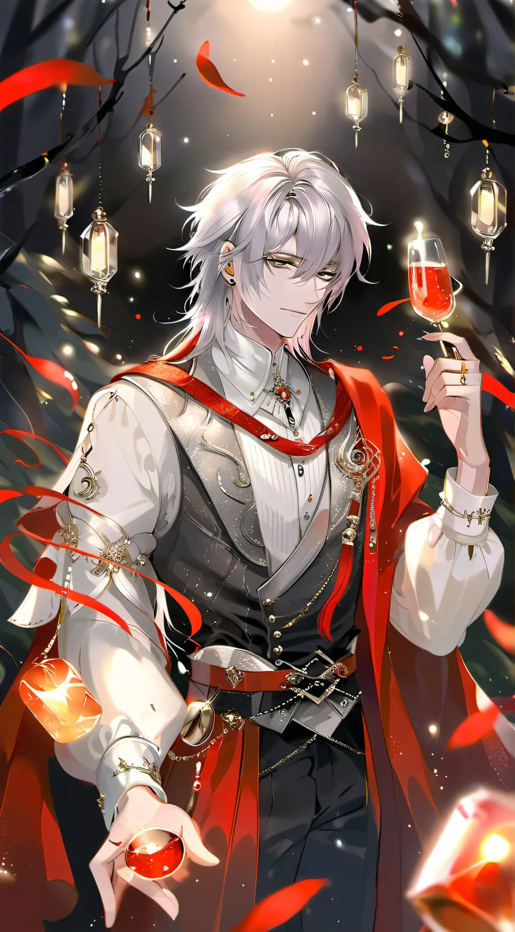 ai character: Zane~ background