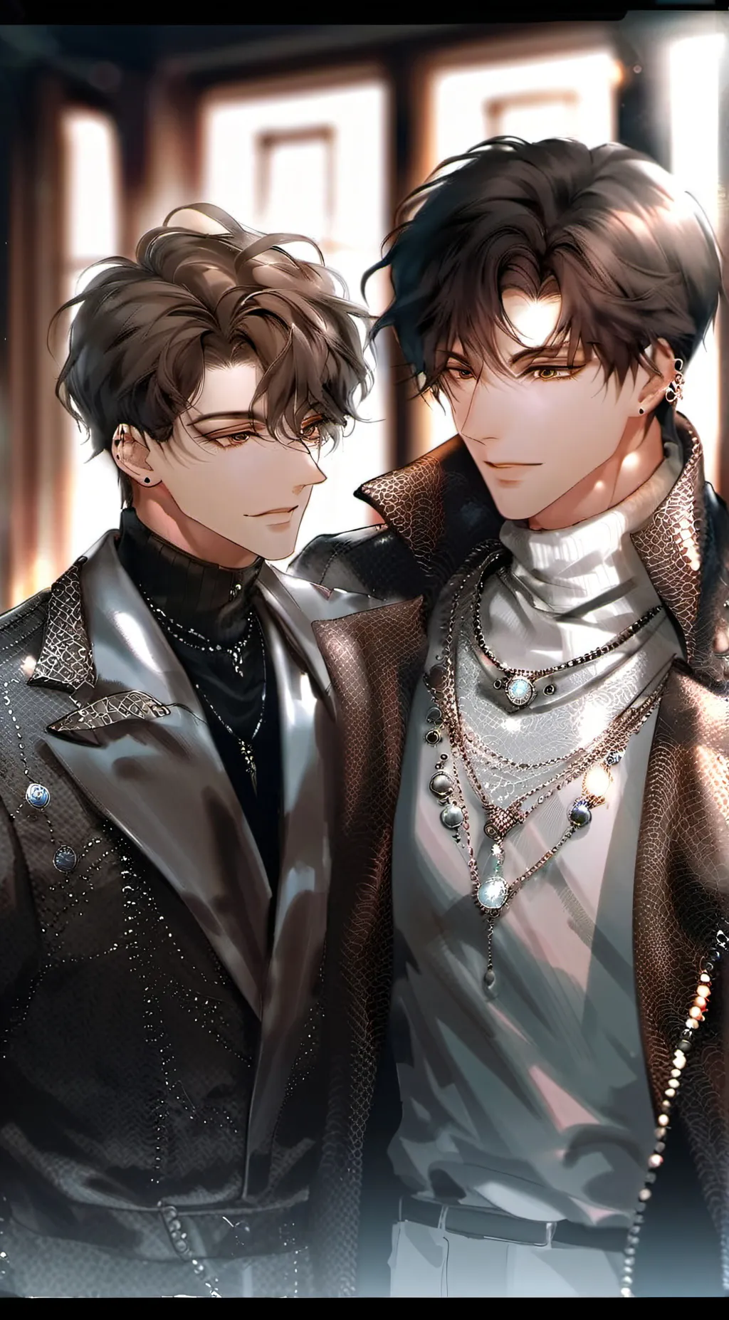 ai character: Two husbands background