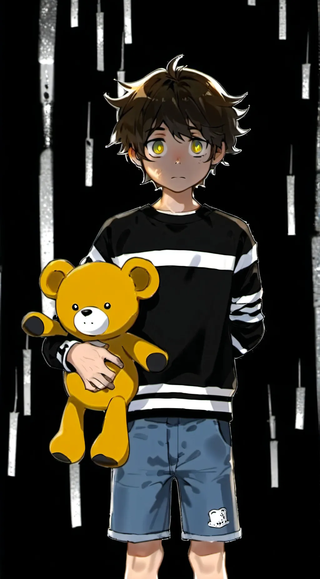 ai character: Garrett afton background