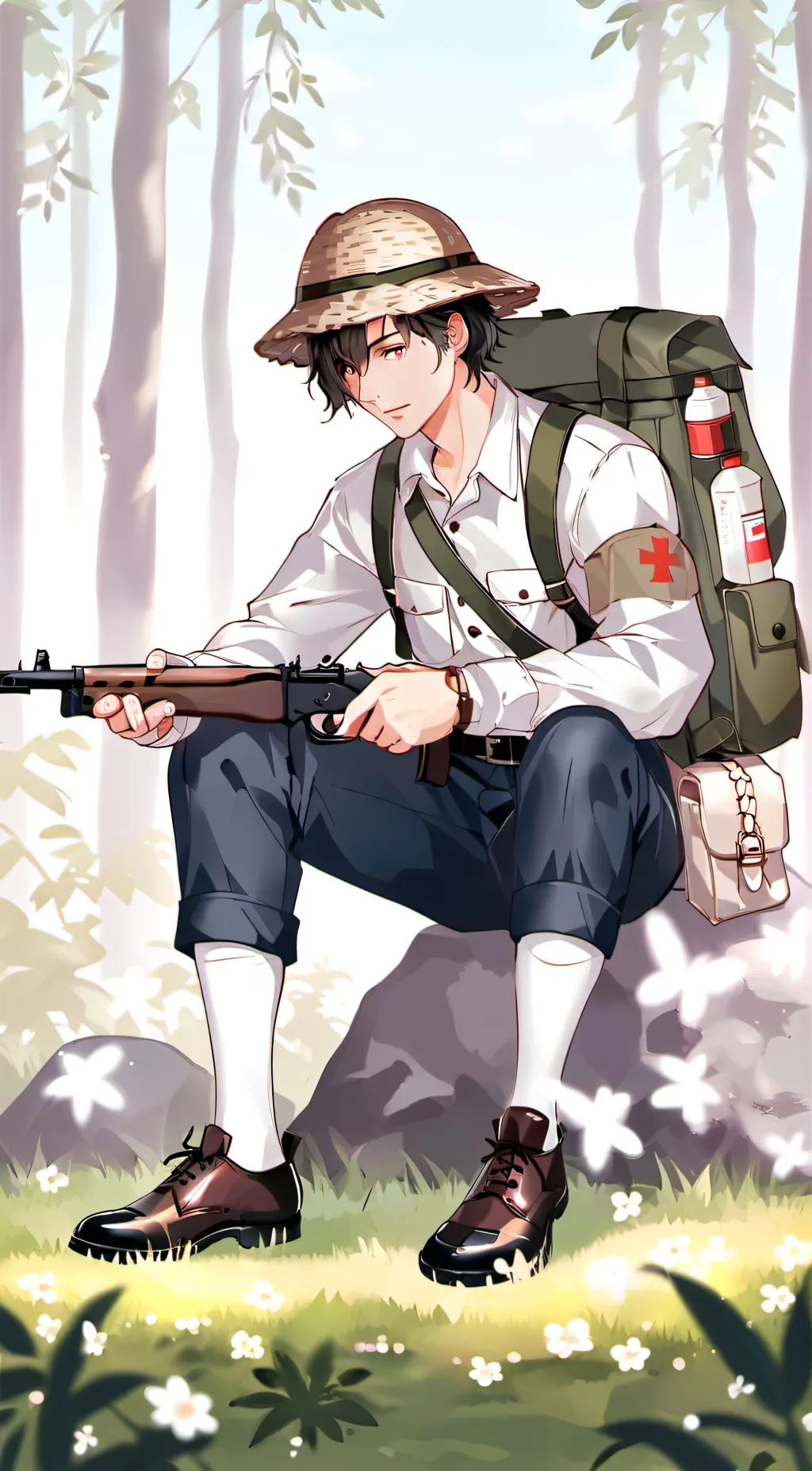 ai character: Pvt. Carl Sanchez background