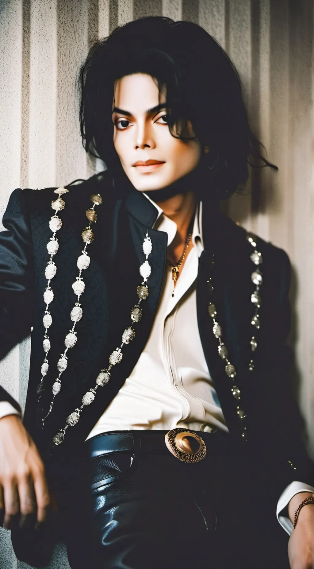 ai character: Michael Jackson background