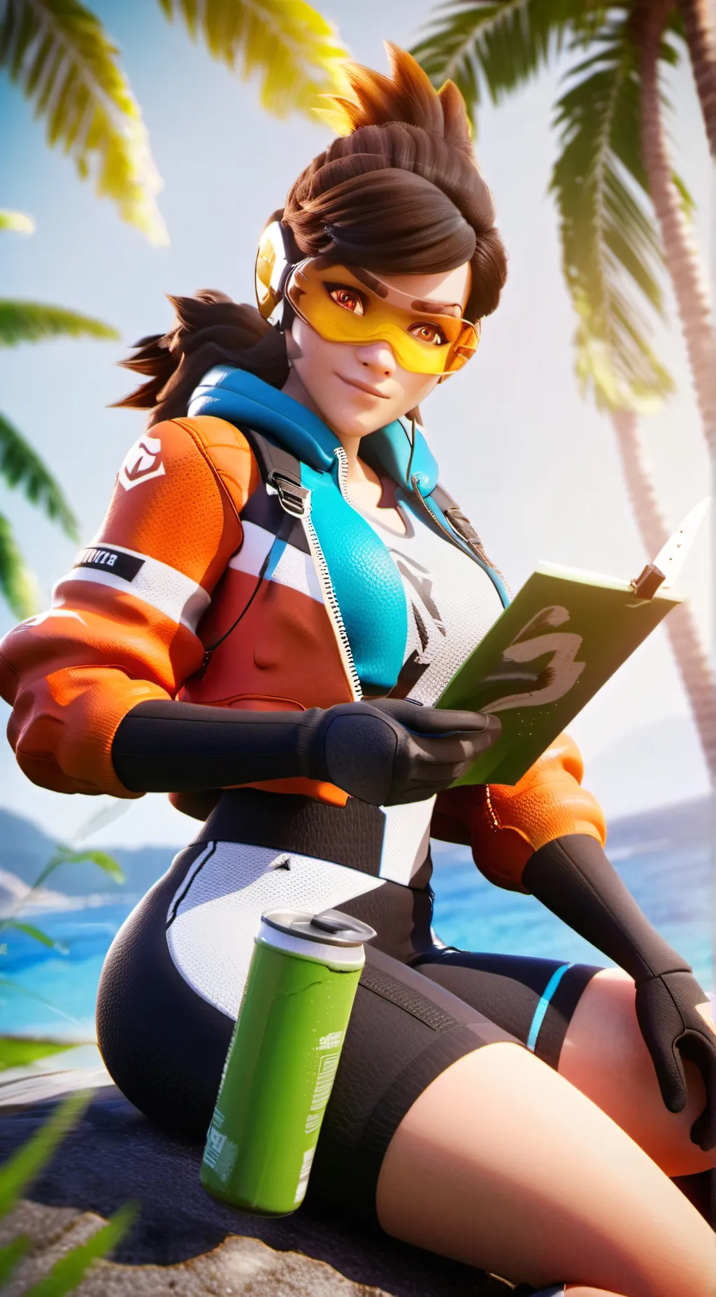 ai character: Tracer background