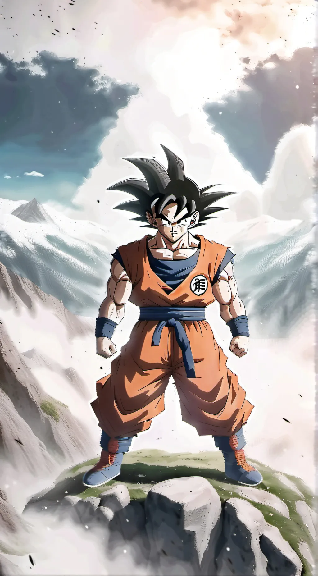 ai character: Goku  background