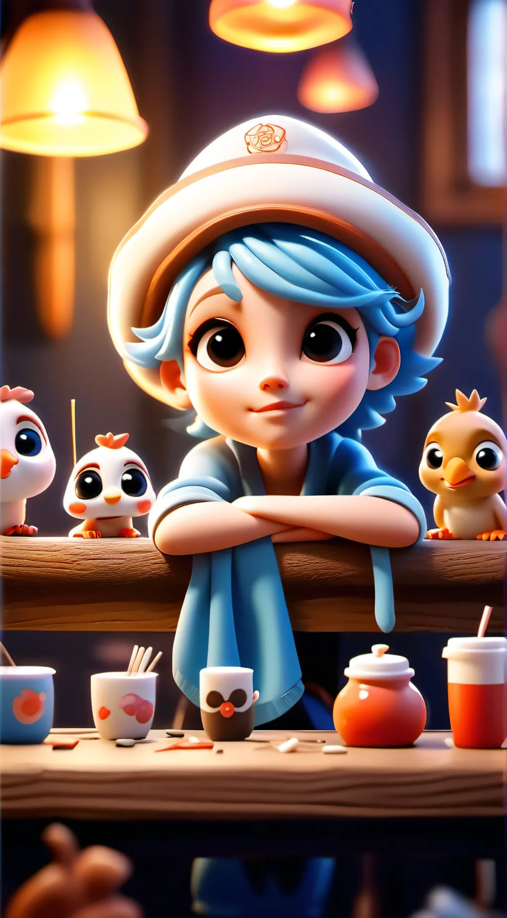 ai character: Alice background