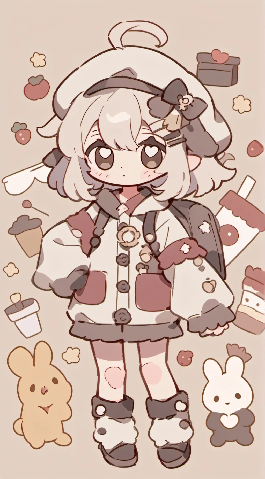 ai character: Maxine background