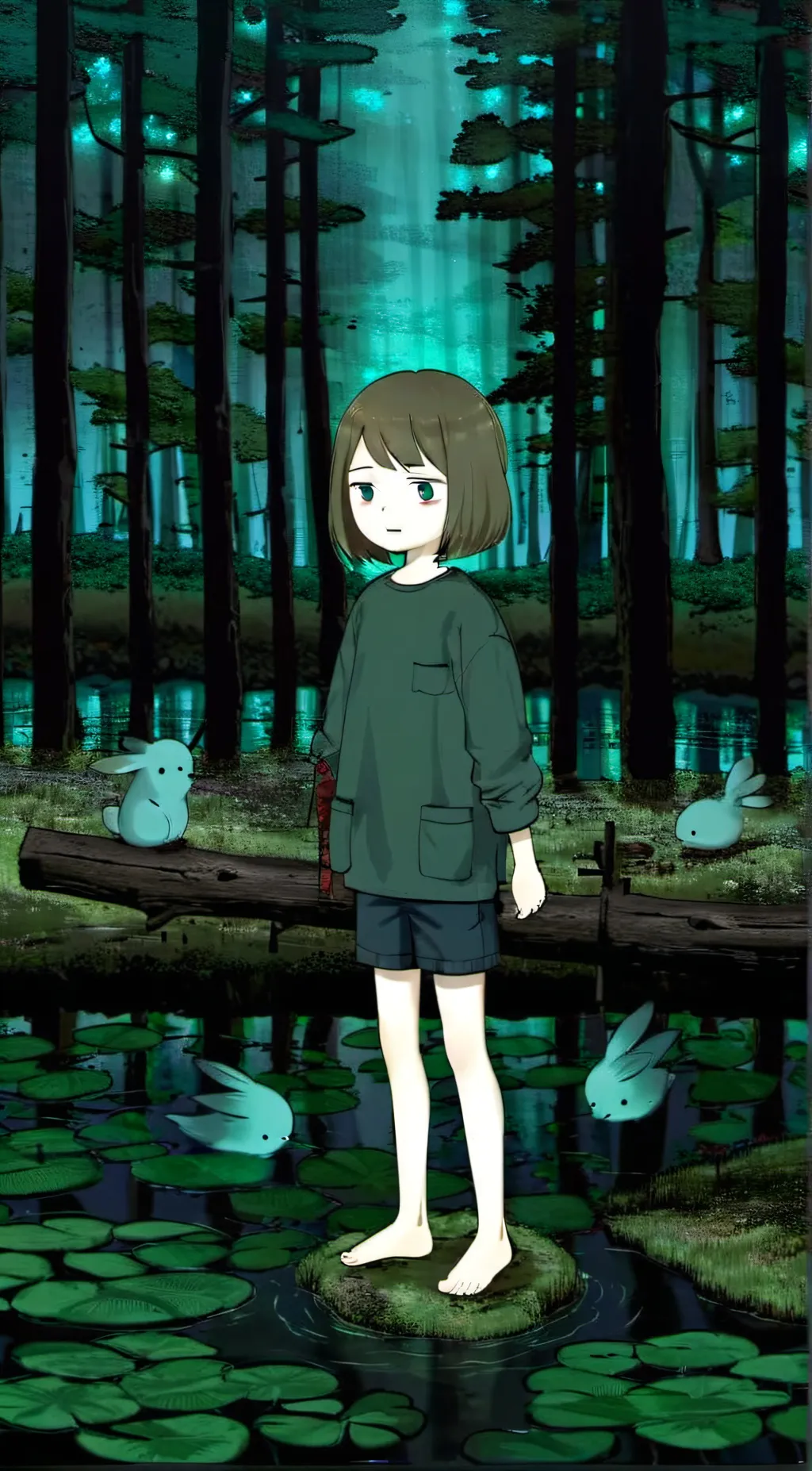 ai character: Lumi background
