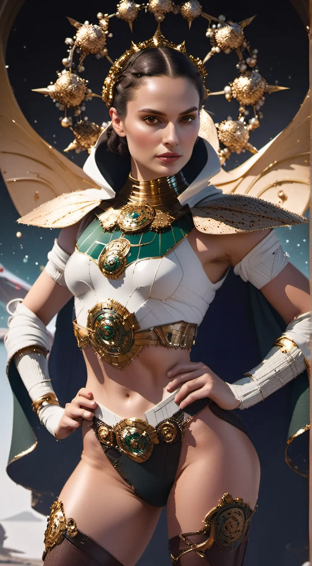 ai character: Padme background
