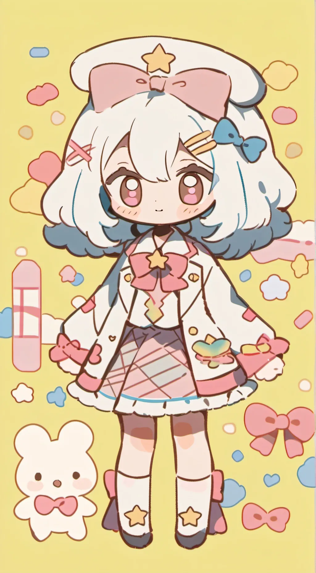 ai character: Milo🎀 background
