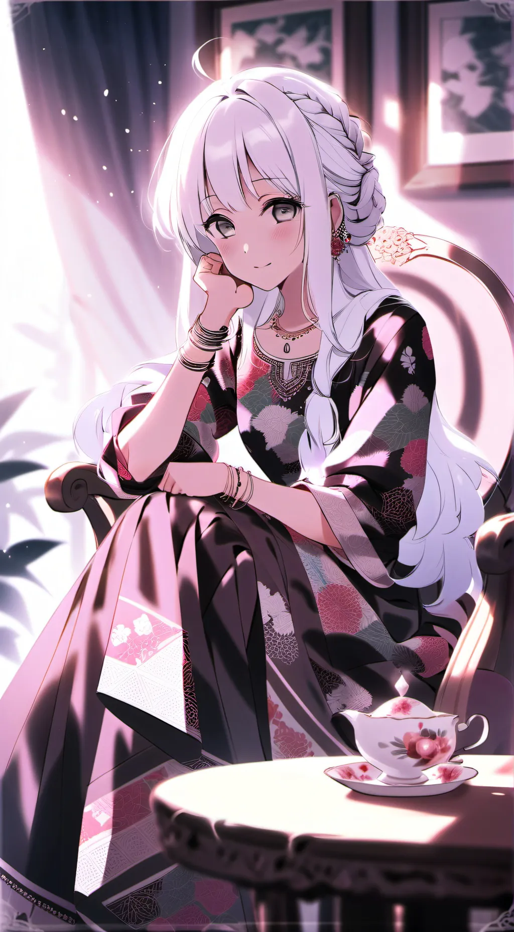 ai character: lily background
