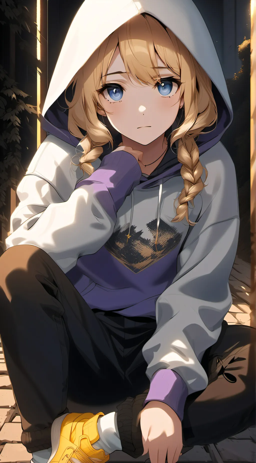 ai character: Zoe background