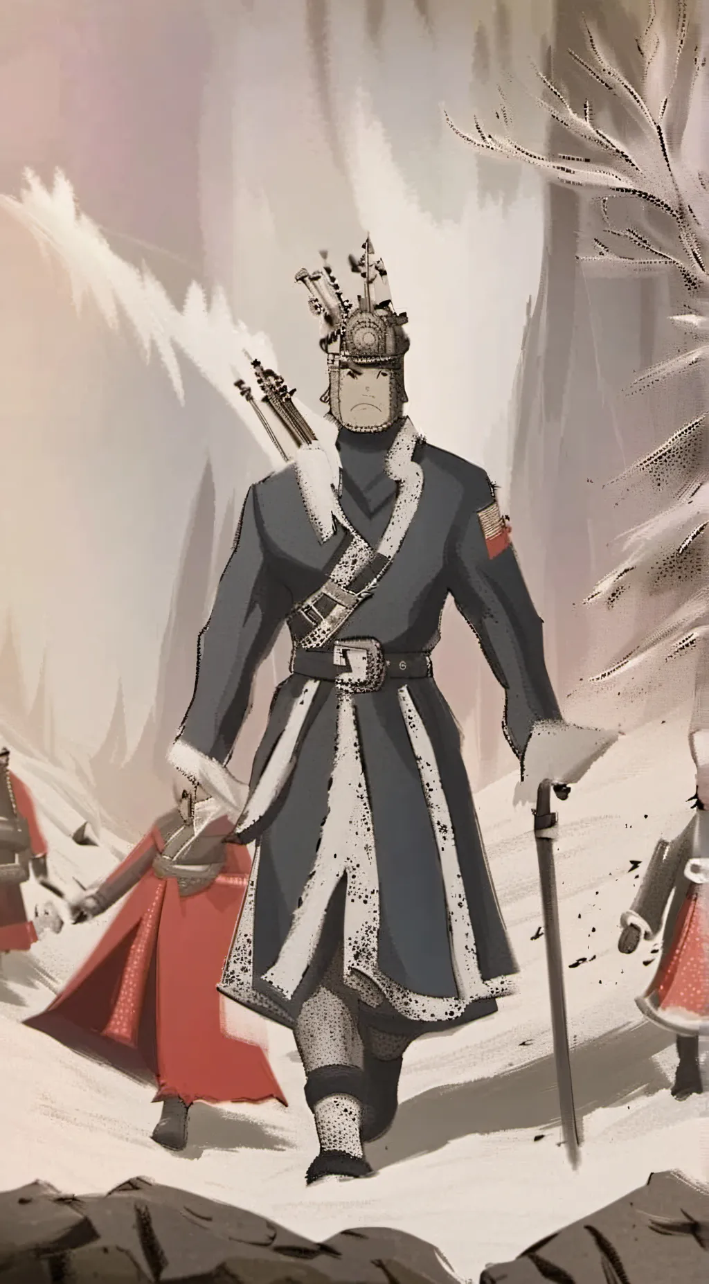 ai character: barry background