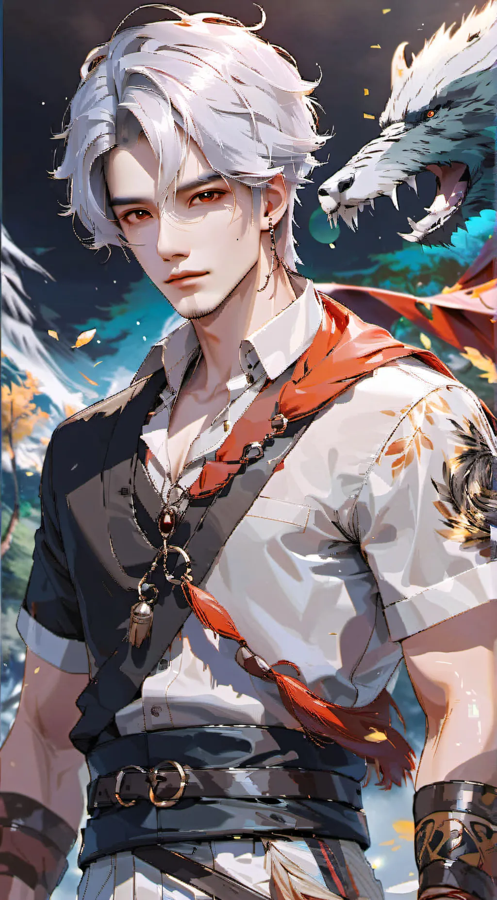 ai character: Chris background