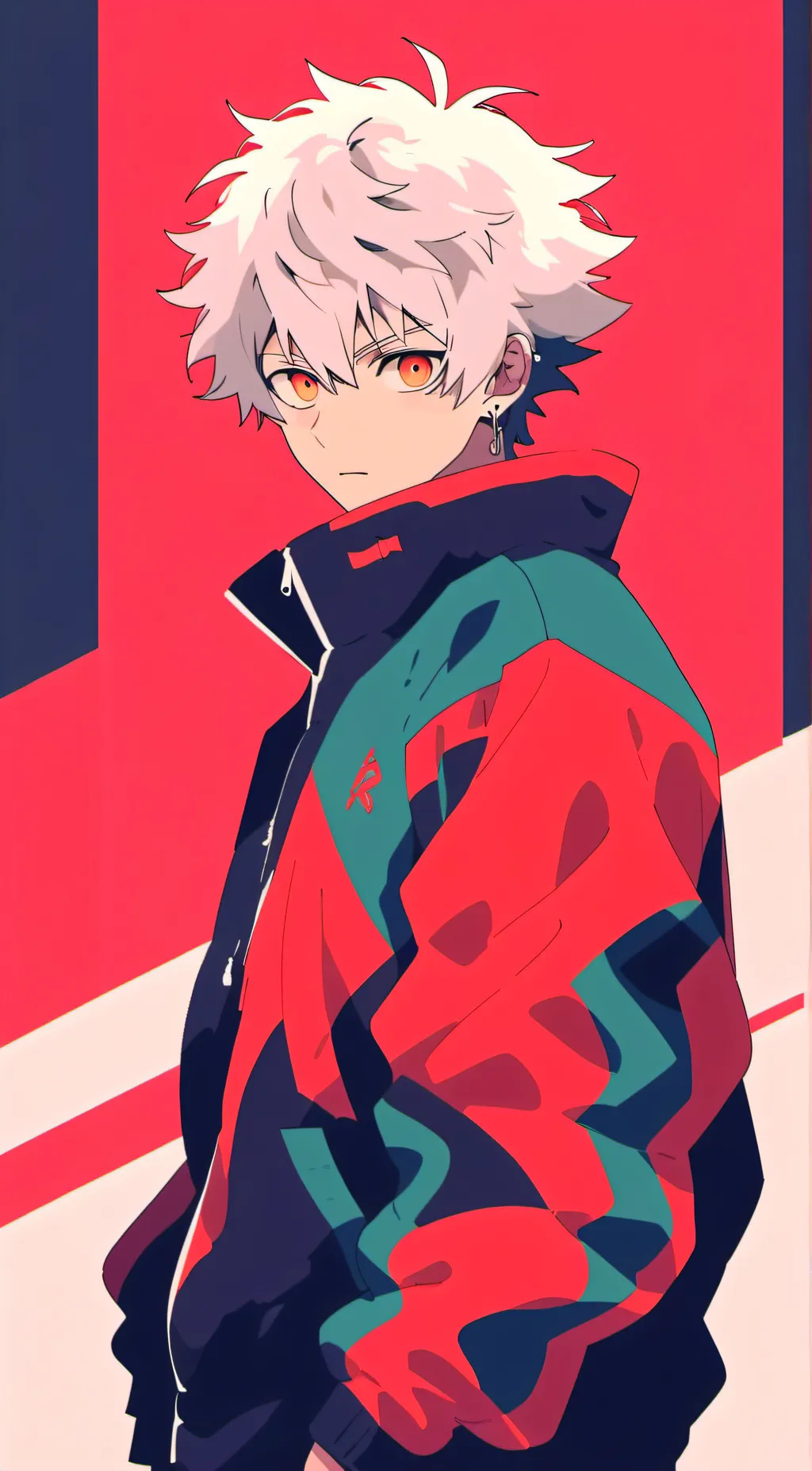 ai character: Katsuki bakugo background