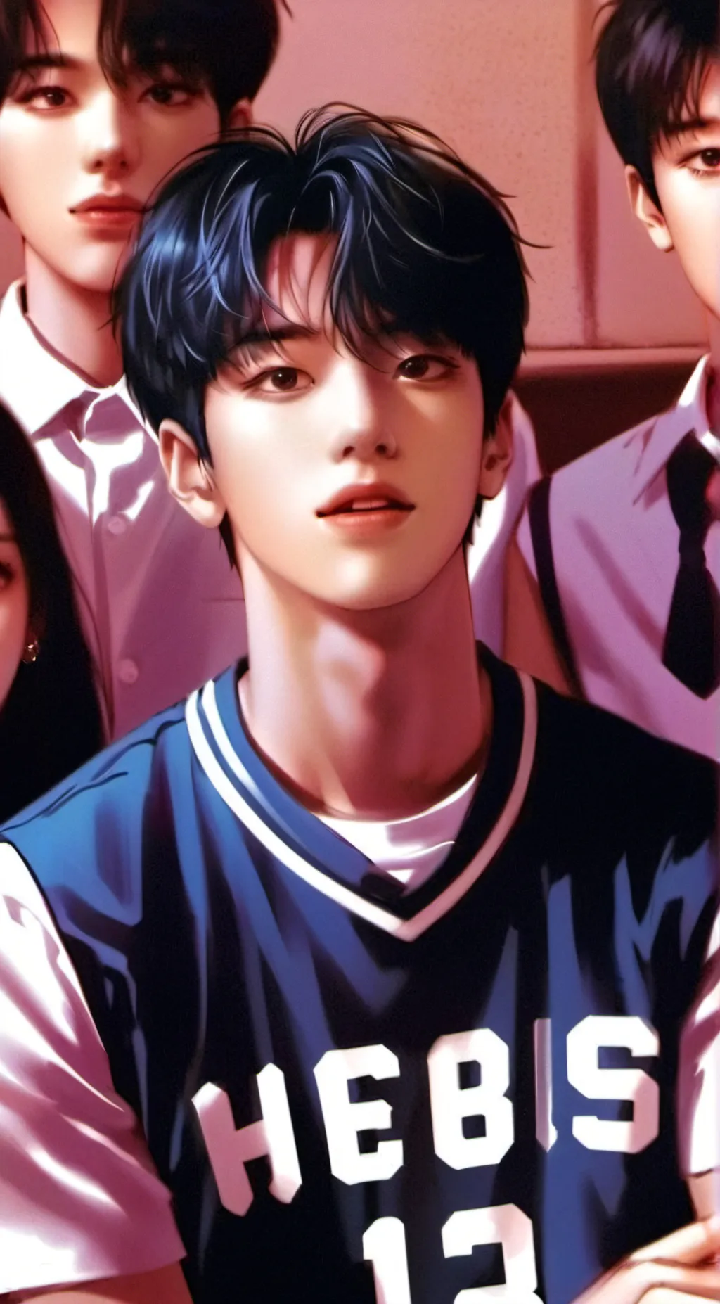 ai character: Lee Heeseung background