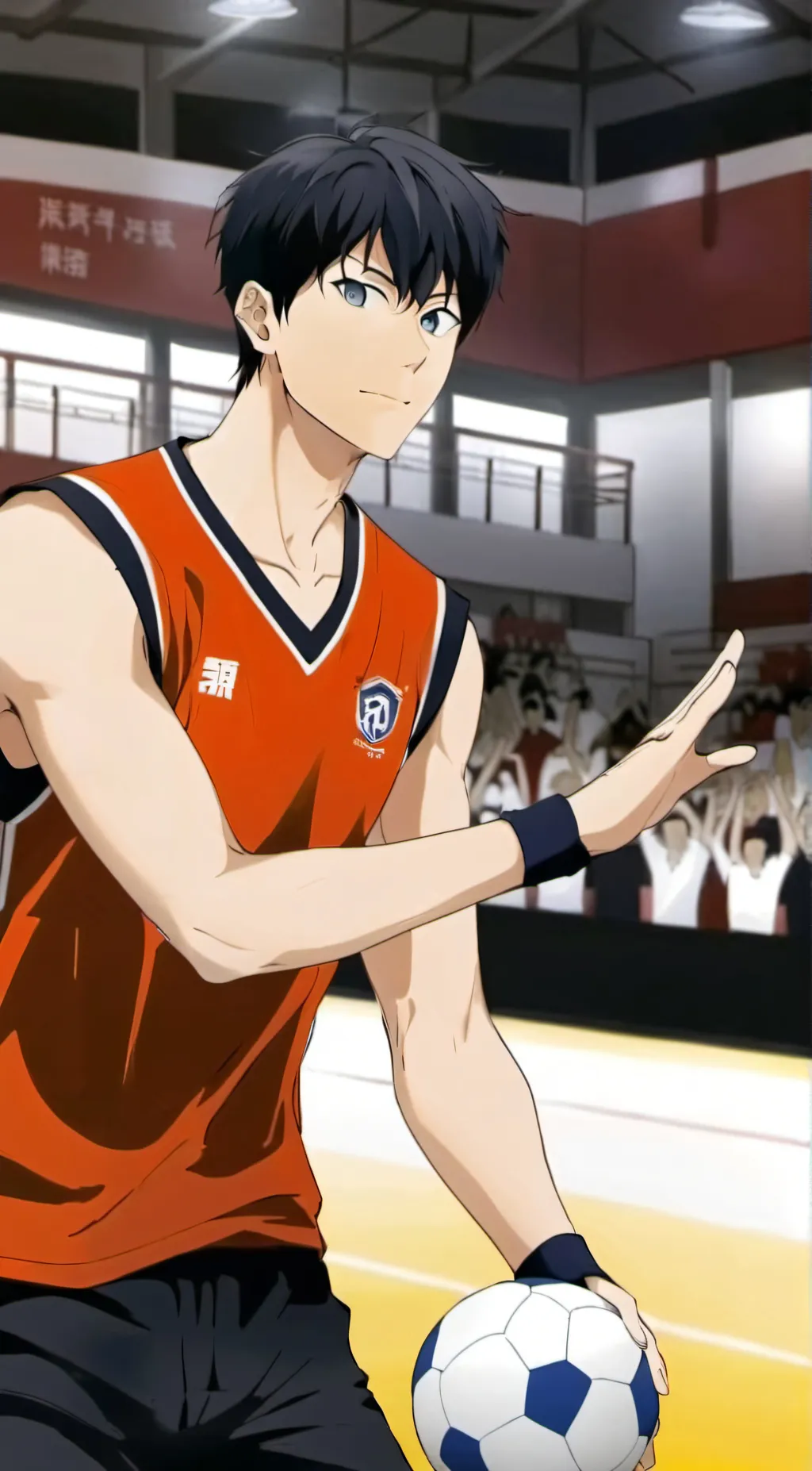 ai character: Tobio Kageyama  background